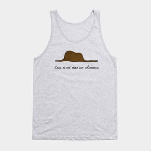 This is not a hat Tank Top